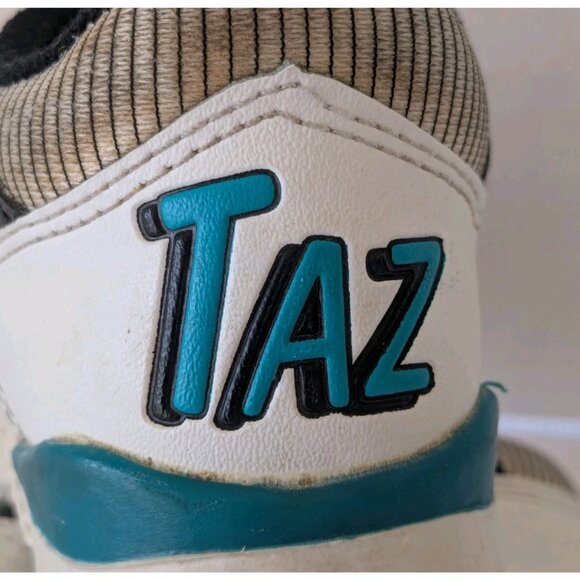 Vintage 90s Looney Tunes Taz Kids Shoes-Size 8-Child's Sneakers Toddler Runners - Picture 10 of 16